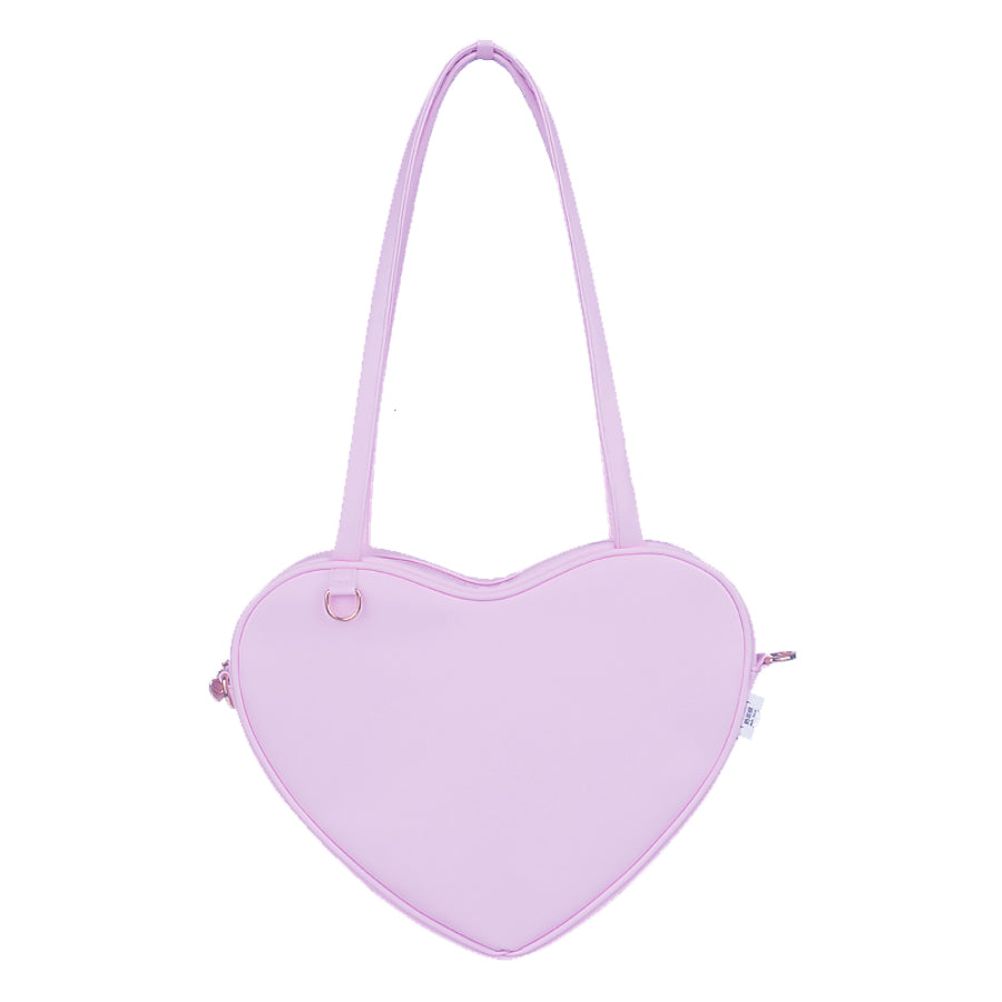 Lovely Large Size Heart-shaped Shoulder Bag - cosfun