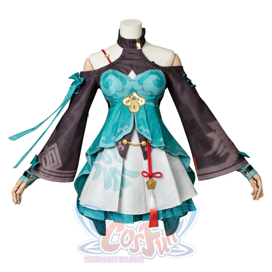 Honkai: Star Rail Qingque Cosplay Costume C07874E B Women / Xs Costumes