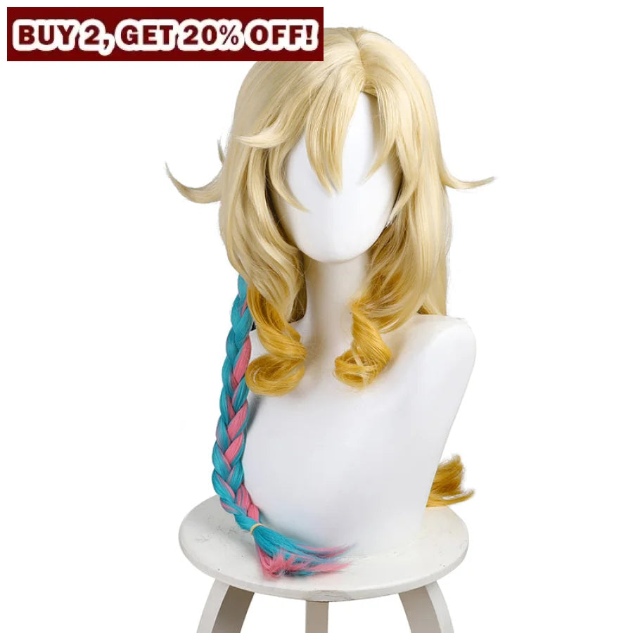 Genshin Impact Xilonen Cosplay Wig C09198 Wigs