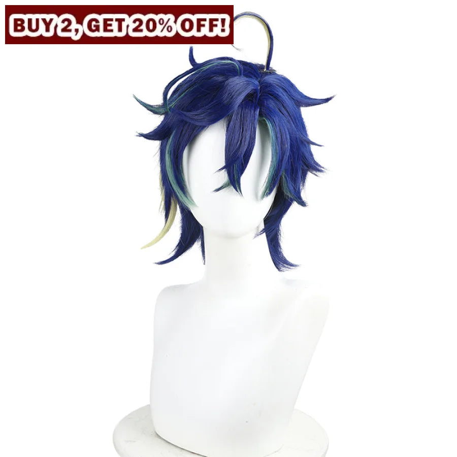 Genshin Impact Kinich Cosplay Wig C09201 Wigs