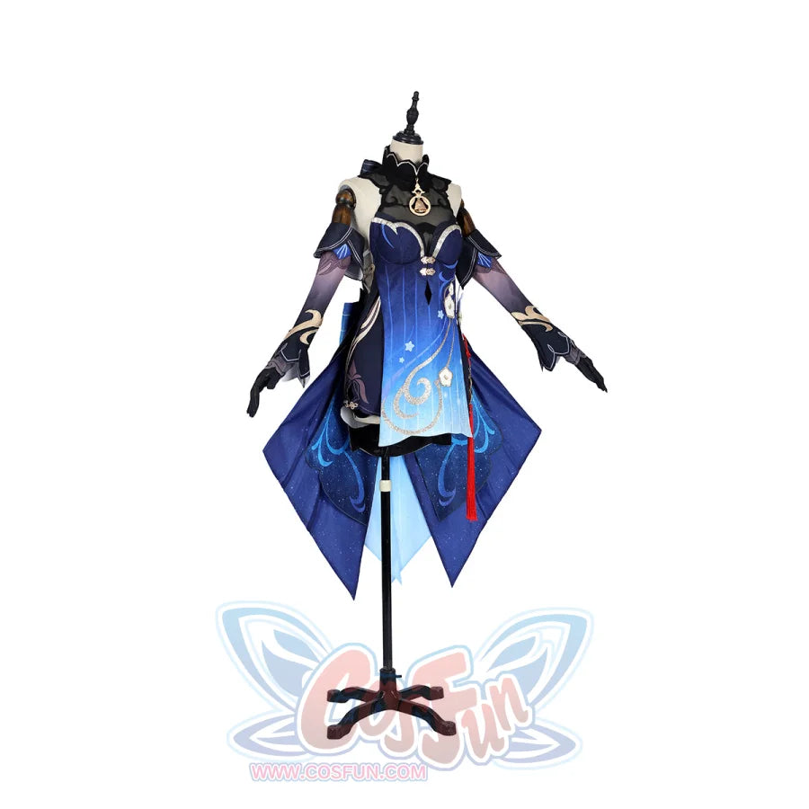 Genshin Impact Ganyu Cosplay Costume Twilight Blossom C08823 Aa Costumes