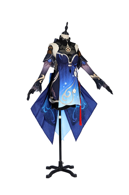 Genshin Impact Ganyu Cosplay Costume Twilight Blossom C08823 AA