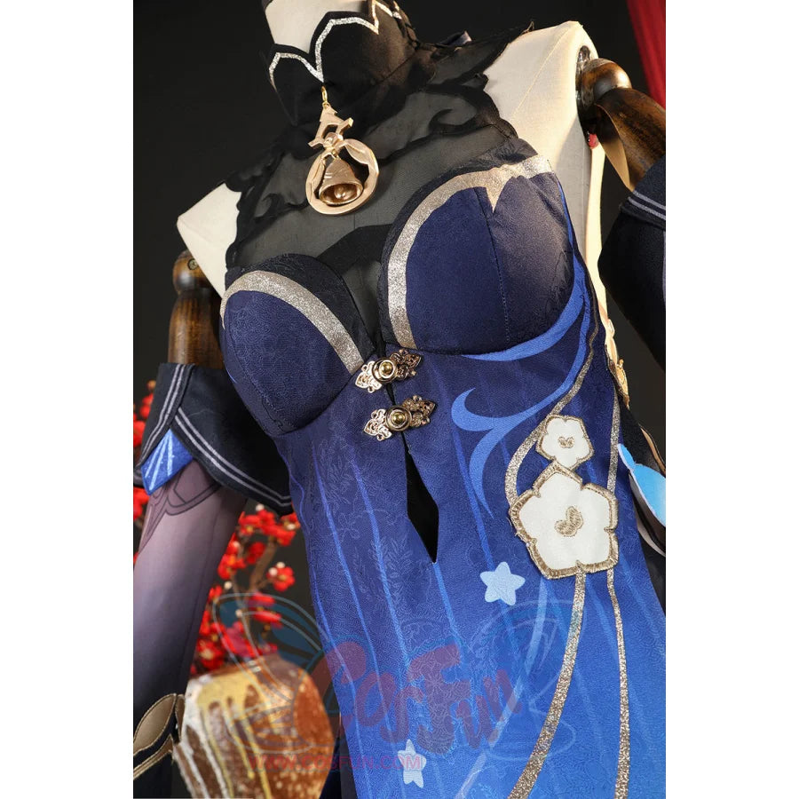 Genshin Impact Ganyu Cosplay Costume Twilight Blossom C08823 Aa Costumes