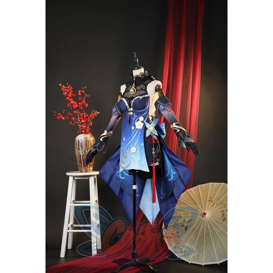 Genshin Impact Ganyu Cosplay Costume Twilight Blossom C08823 Aa Costumes