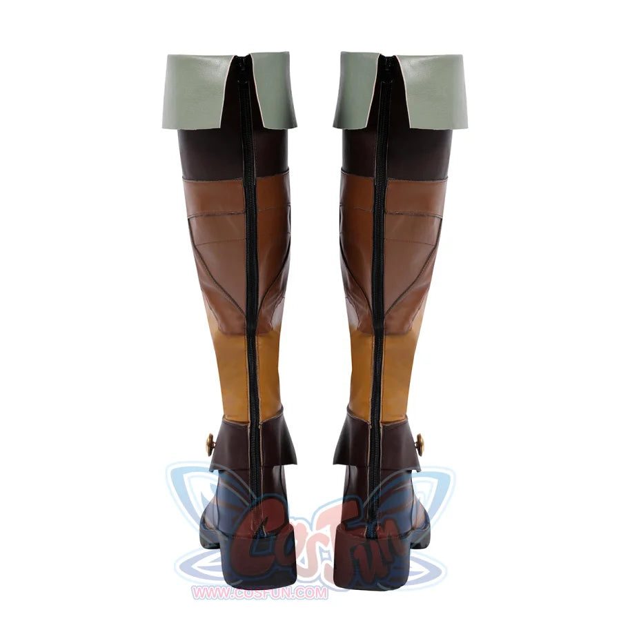 The Legend Of Zelda: Tears The Kingdom Princess Zelda Cosplay Boots C08168-Boots Shoes &