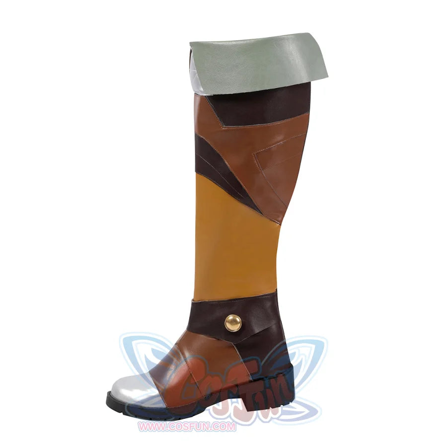 The Legend Of Zelda: Tears The Kingdom Princess Zelda Cosplay Boots C08168-Boots Shoes &