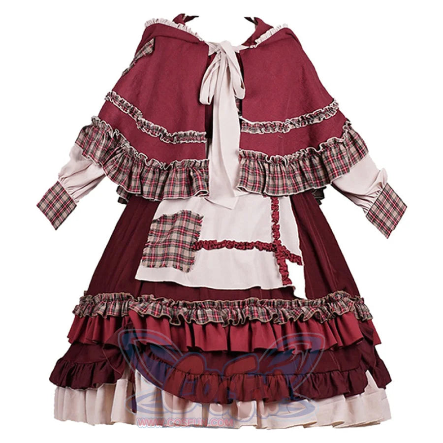 Spring And Autumn Cute Girl Lolita Dress