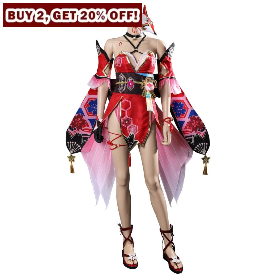 Honkai: Star Rail Sparkle Cosplay Costume C08853E B Women / Costume-Xs Costumes