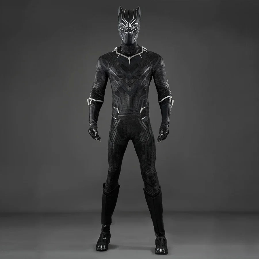 Black Panther Men's Joggers - T'Challa Running Halloween outlets Cosplay Costume