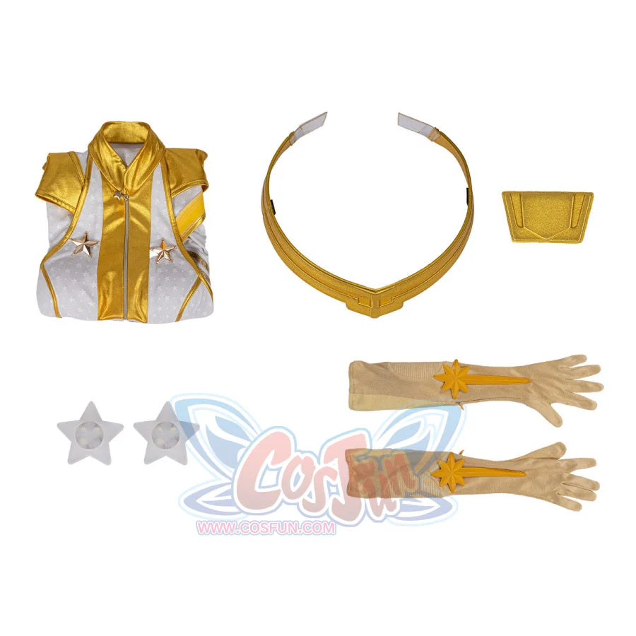 Pre-Sale The Boys Second Season Starlight Cosplay Costume/Shoes C09148 Aa + Costumes