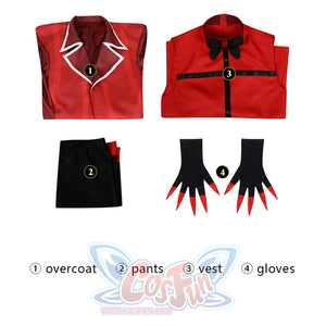 Hazbin Hotel Alastor Cosplay Costume C08950 Female / S Costumes