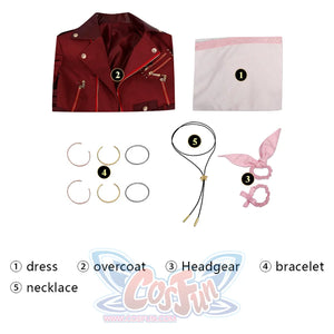 Final Fantasy Vii Rebirth Ff7R Aerith Gainsborough Cosplay Costume C08876 Costumes