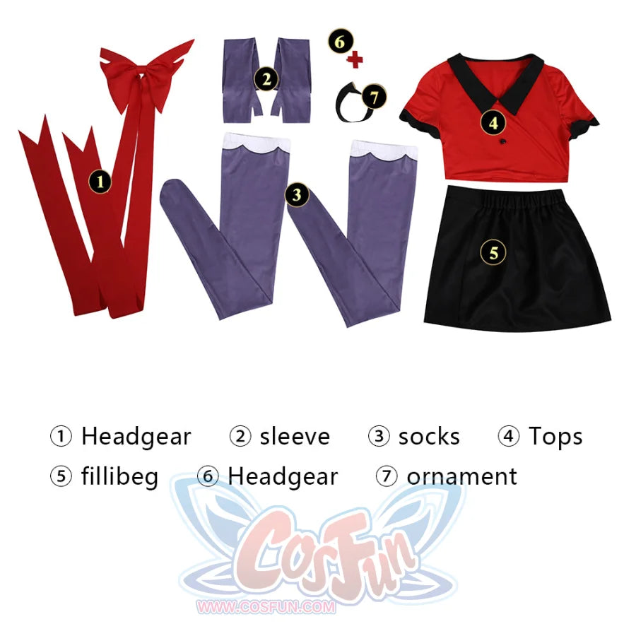 Hazbin Hotel Vaggie Cosplay Costume C08949 Costumes