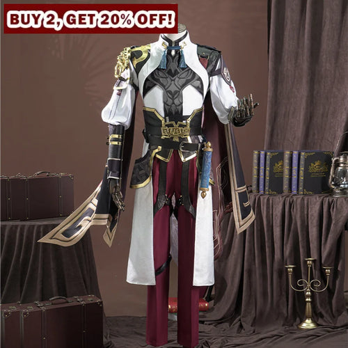 Honkai: Star Rail Jing Yuan Cosplay Costume C07773 Men / Xs Costumes