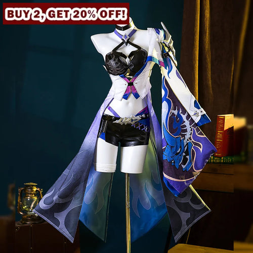 Honkai: Star Rail Acheron Cosplay Costume C08936 Aa Women / Xs Costumes