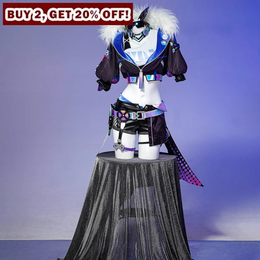 Honkai: Star Rail Silver Wolf Cosplay Costume C08136 A Women / Xs Costumes