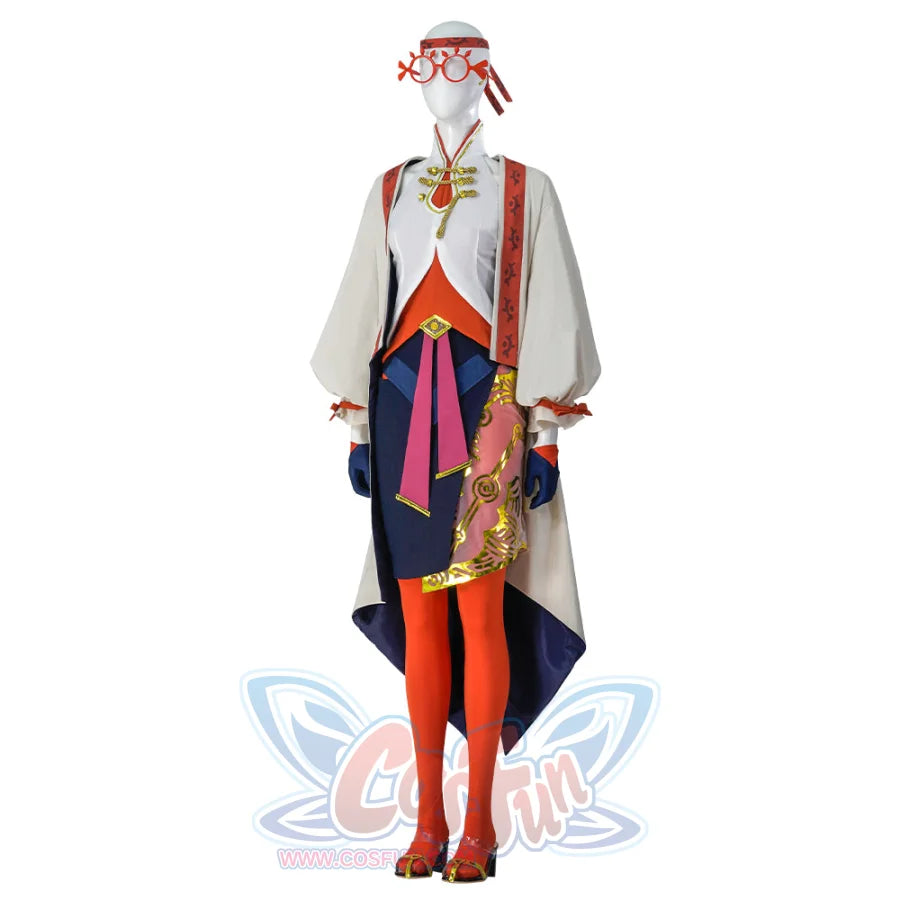 The Legend Of Zelda: Tears The Kingdom Purah Cosplay Costume C08158 Costumes