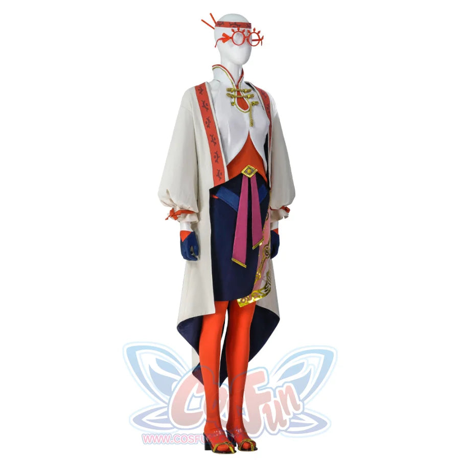 The Legend Of Zelda: Tears The Kingdom Purah Cosplay Costume C08158 Costumes