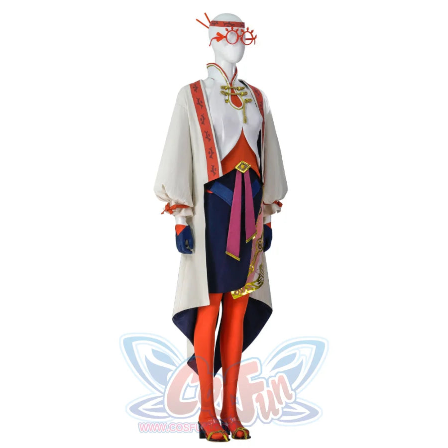 The Legend of Zelda: Tears of the Kingdom Purah Cosplay Costume - cosfun