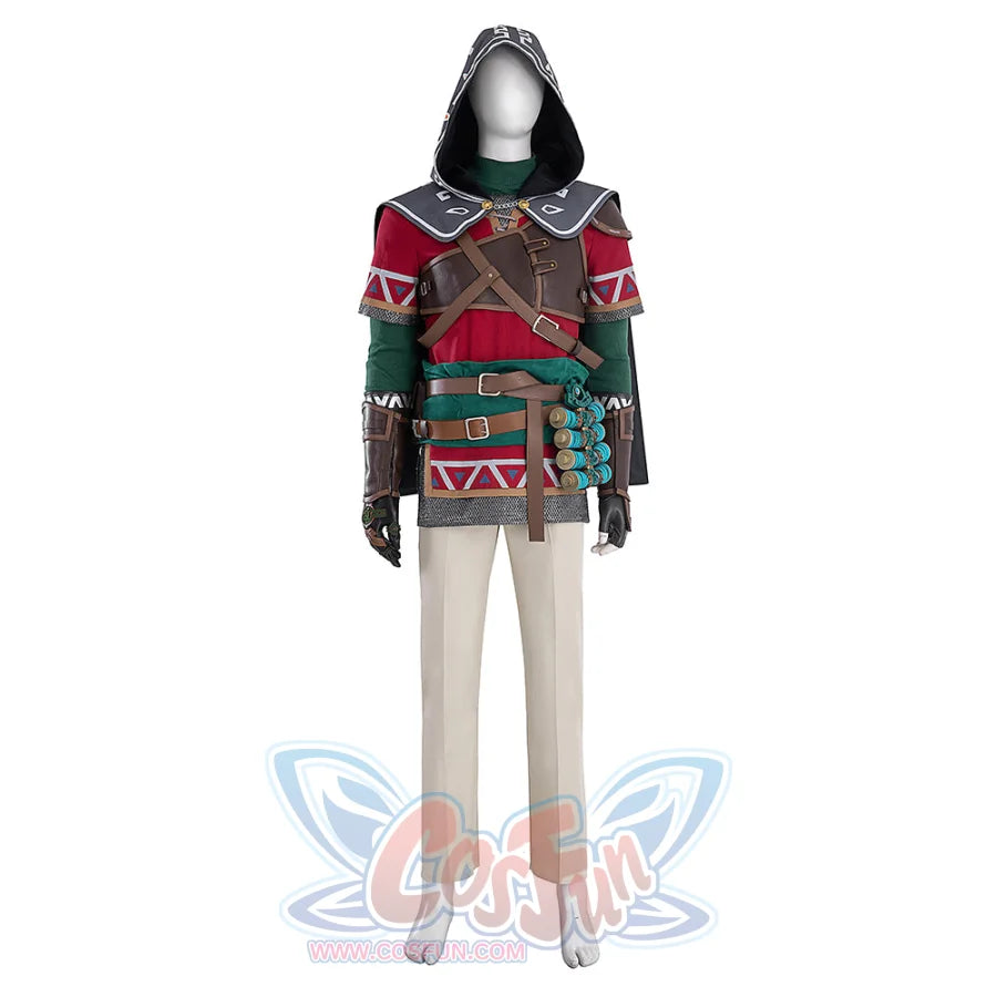 The Legend Of Zelda: Tears The Kingdom Link Hylian Armor Cosplay Costume C09137 Costumes