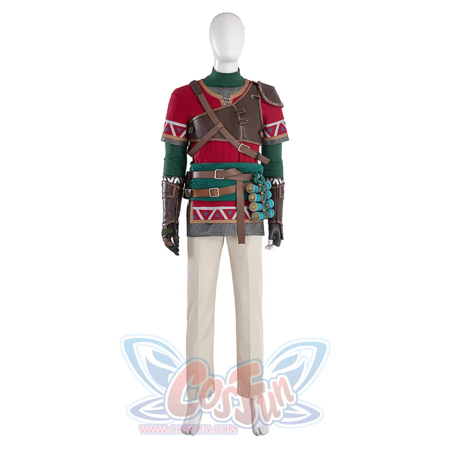 The Legend Of Zelda: Tears The Kingdom Link Hylian Armor Cosplay Costume C09137 Costumes