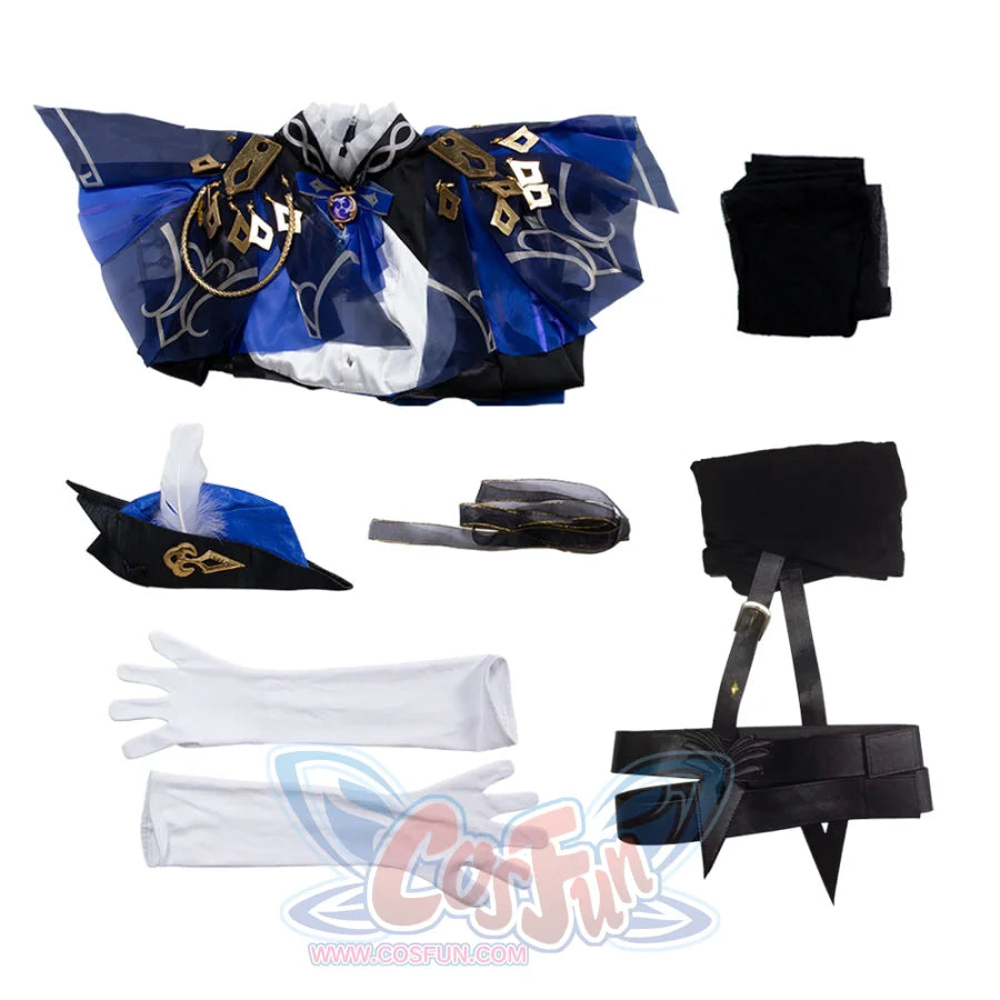 Genshin Impact Clorinde Cosplay Costume C08568 A Costumes