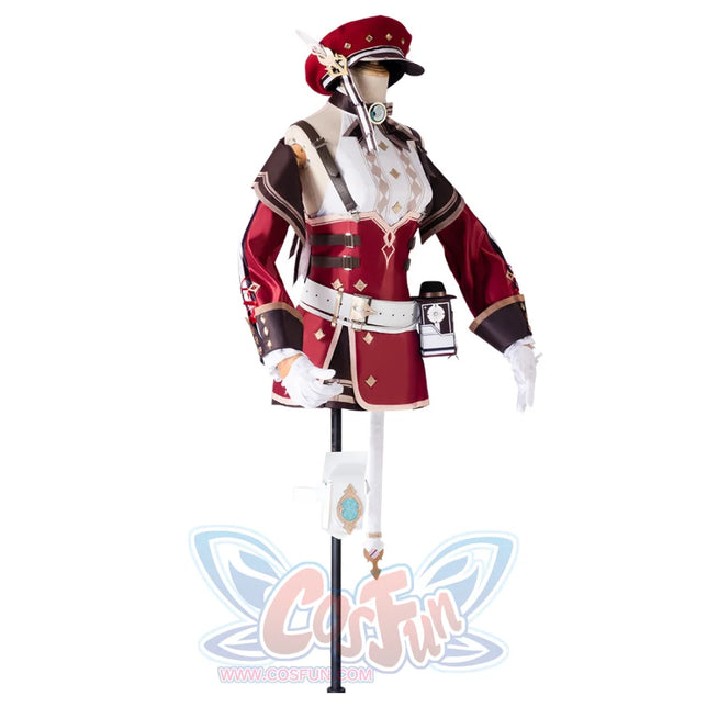 Genshin Impact Charlotte Cosplay Costume C08283 A Costumes