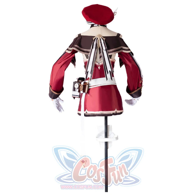 Genshin Impact Charlotte Cosplay Costume C08283 A Costumes