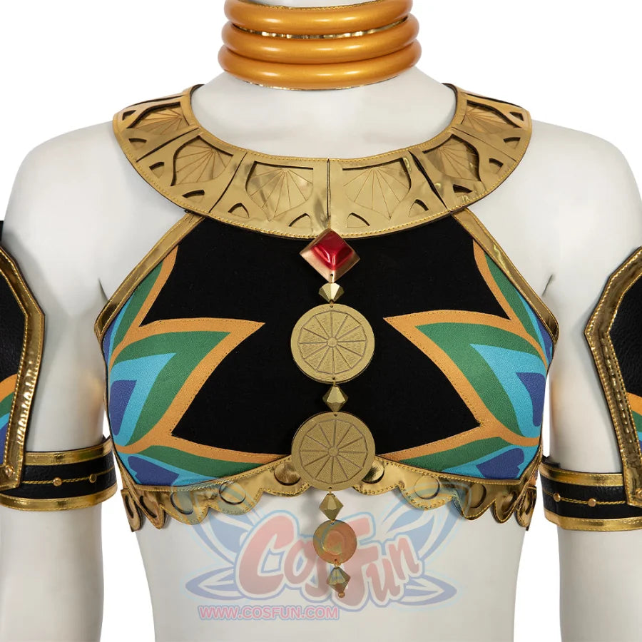 The Legend Of Zelda: Tears The Kingdom Riju Cosplay Costume C08658 Costumes