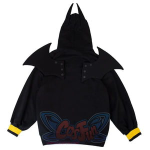 【Ready To Ship】Cosfun Original Batman：the Dark Knight Derivative Full Zip Hoodie Sweatshirt If0007