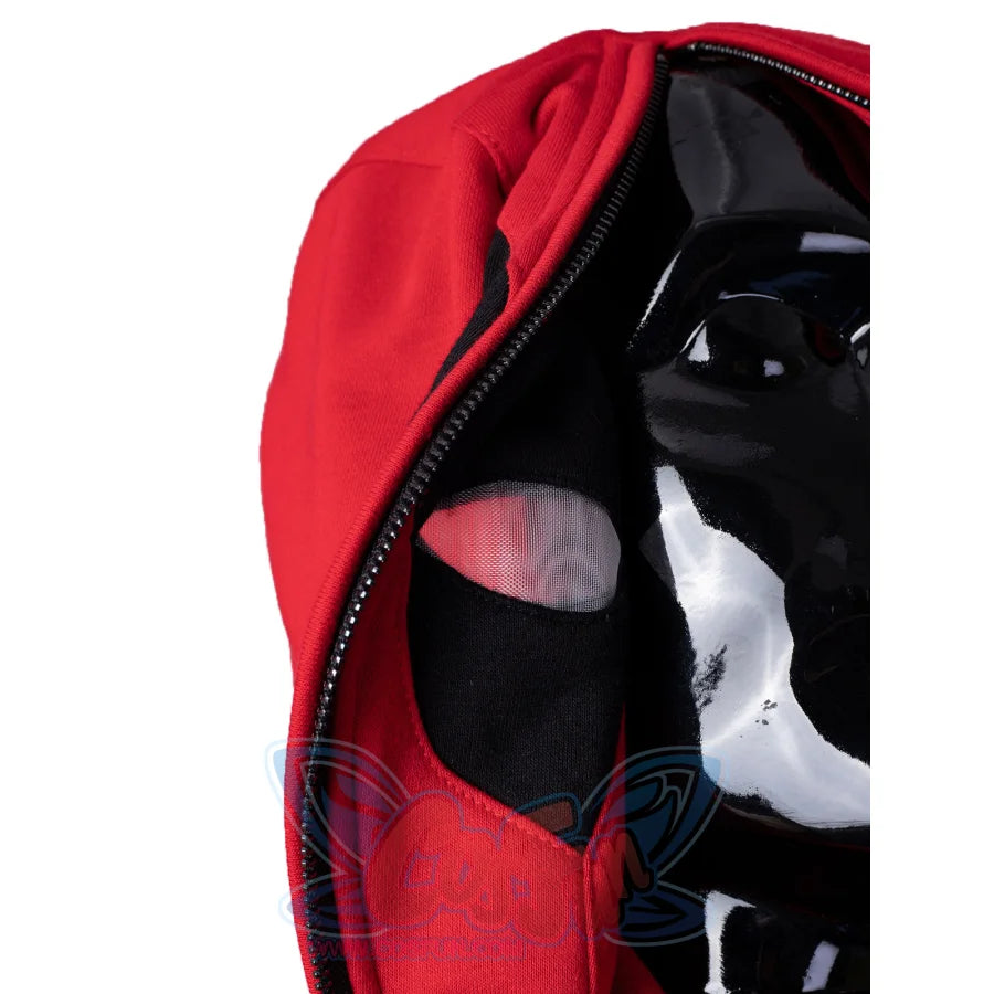 Ready To Ship Cosfun Original Deadpool Wade Winston Wilson Zip-Up Hoodie Sweatshirt If0005