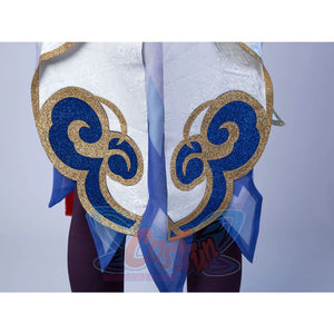 Genshin Impact Ganyu Cosplay Costume Jacquard Upgrade Version C00524 Costumes