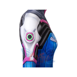 Overwatch D.va Hana Song Cosplay Costume Jumpsuit C00022 Costumes