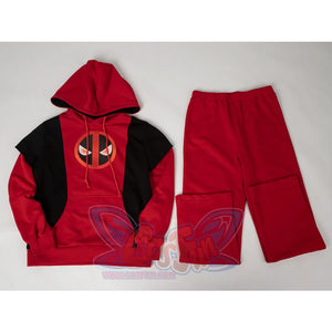 Cosfun Original Deadpool Wade Winston Wilson Derivative Hoodie Sweatshirt Fy0113