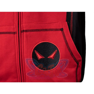 Ready To Ship Cosfun Original Deadpool Wade Winston Wilson Zip-Up Hoodie Sweatshirt If0005