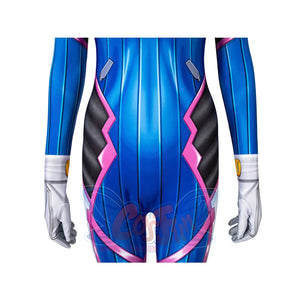 Overwatch D.va Hana Song Cosplay Costume Jumpsuit C00022 Costumes