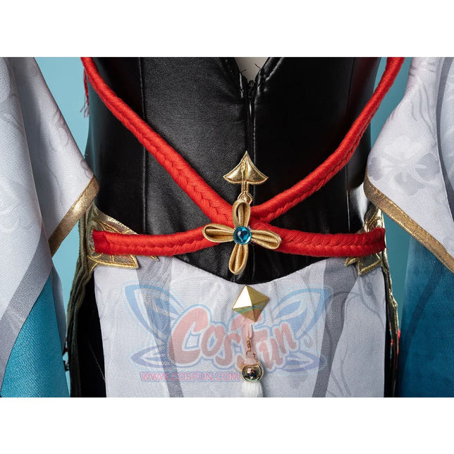 Genshin Impact Shenhe Cosplay Costume C07686 Aaa Costumes