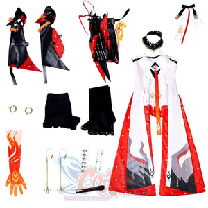 Wuthering Waves Changli Cosplay Costume C09188 Costumes