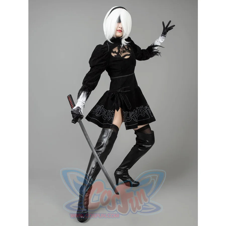 Nier: Automata Yorha 2B Cosplay Costume Mp003590 Costumes