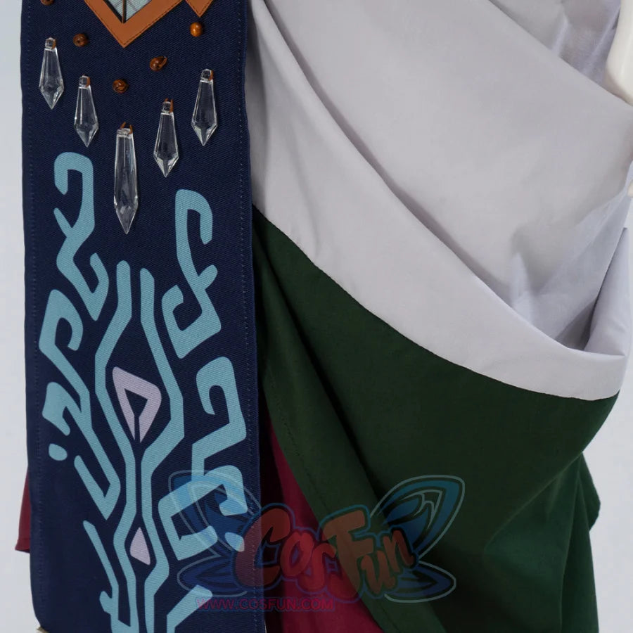 The Legend Of Zelda: Tears The Kingdom Hyrule Queen Sonia Cosplay Costume C08176 Costumes