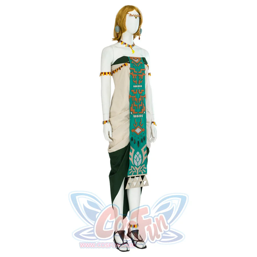 The Legend Of Zelda: Tears The Kingdom Hyrule Princess Zelda Cosplay Costume C08177 Costumes