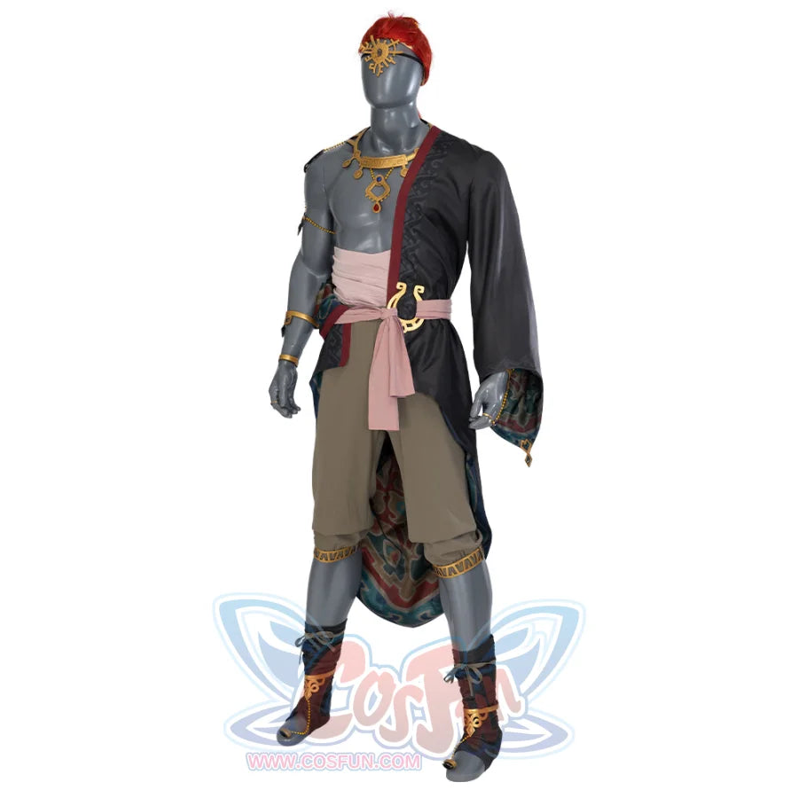 The Legend Of Zelda: Tears The Kingdom Ganondorf Cosplay Costume/Wig C08190 Costumes