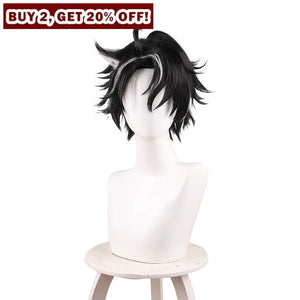 Genshin Impact Wriothesley Cosplay Wig C08805E Wigs