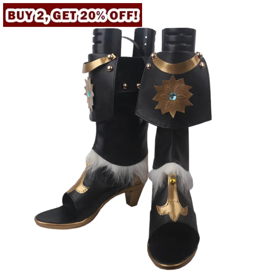 Genshin Impact Collei Cosplay Shoes C03114 Women / Cn 35 & Boots