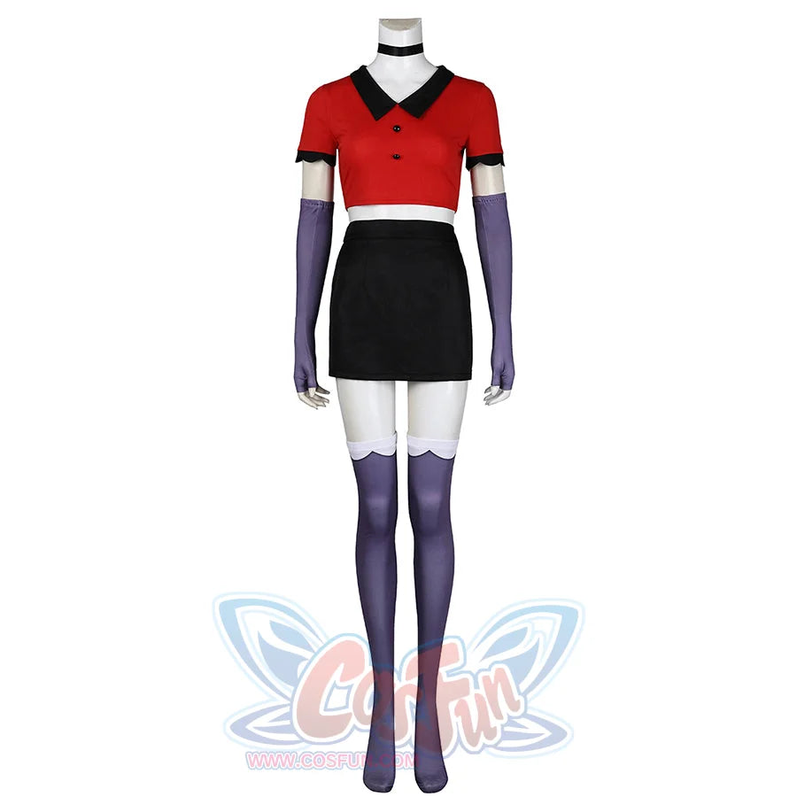 Hazbin Hotel Vaggie Cosplay Costume C08949 Female / S Costumes