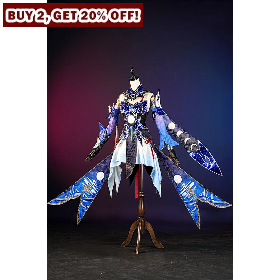 Pre-Sale Honkai: Star Rail Jingliu Cosplay Costume C08717 Aaa Women / S Costumes