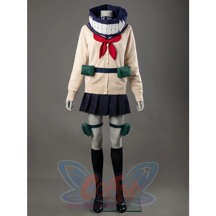 【Ready To Ship】My Hero Academia Himiko Toga Cosplay Costume C00489 Xs Costumes