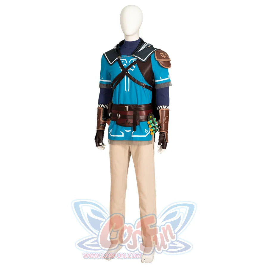 The Legend Of Zelda: Tears The Kingdom Link Cosplay Costume C07302 Costumes