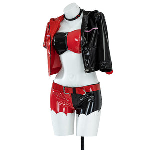 Suicide Squad ISEKAI Harley Quinn Cosplay Costume C09138