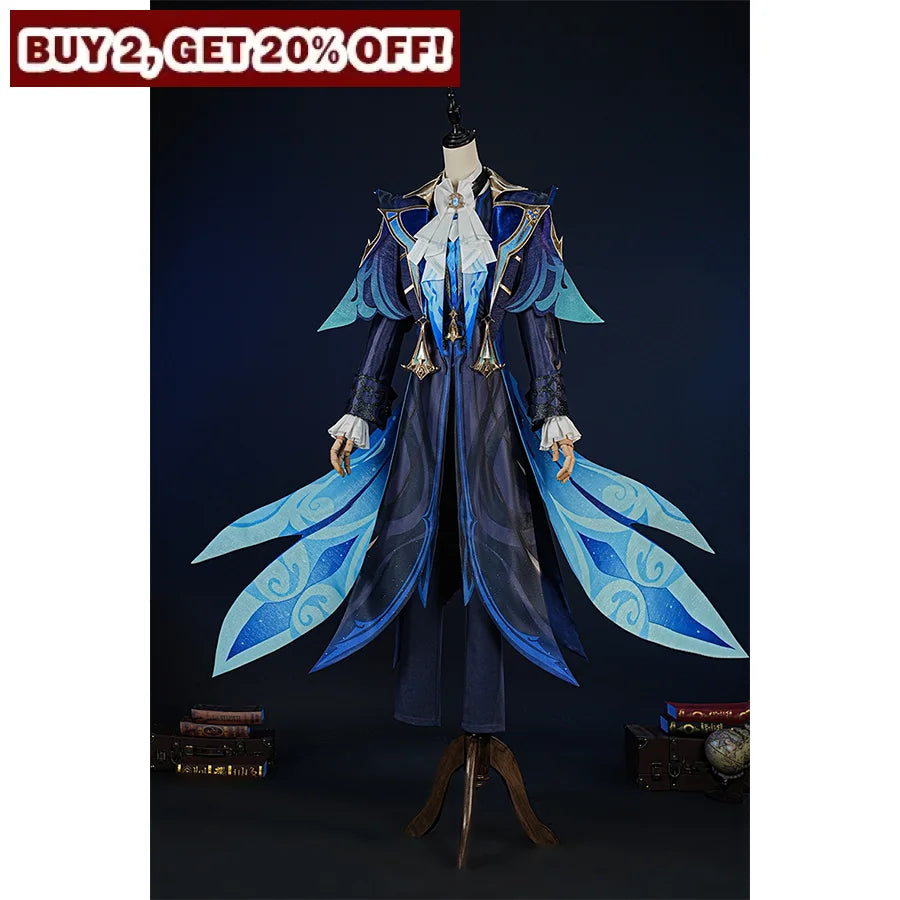 Pre-Sale Genshin Impact Neuvillette Cosplay Costume C08837 Aaa Men / S Costumes